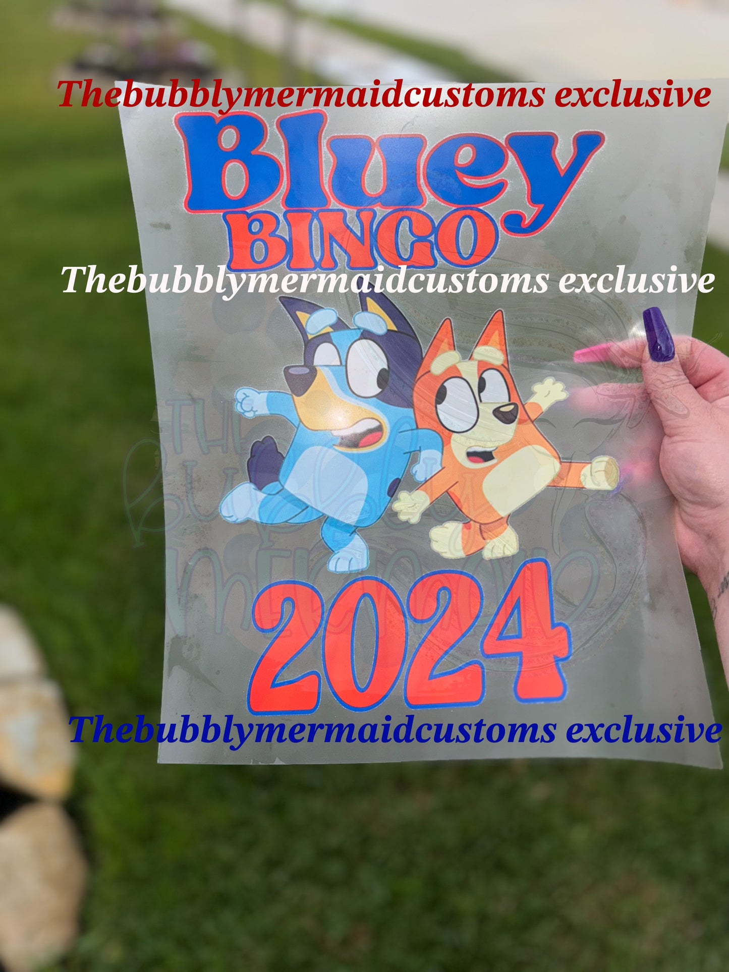 BlueyBingo 2024 tshirt