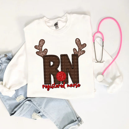 Nurse Rudolph Sweatshirt