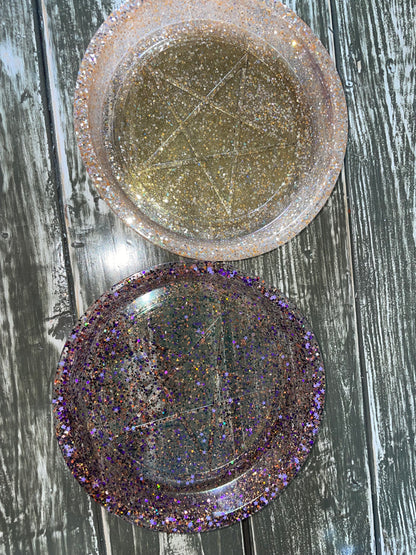 Witchy Resin Trinket Tray