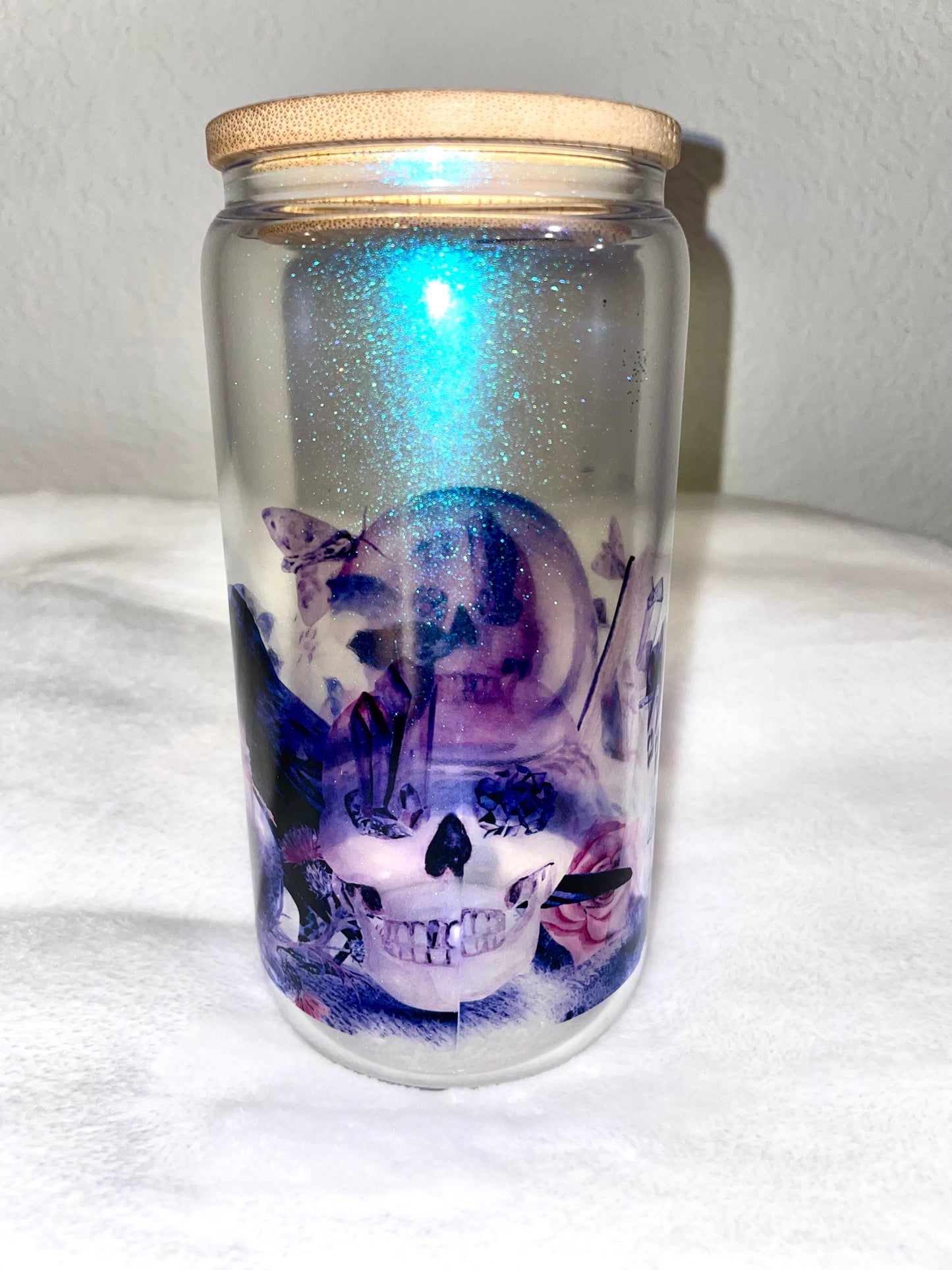 Halloween Glass tumbler